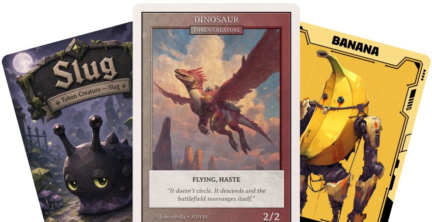 Custom tokens in different visual styles
