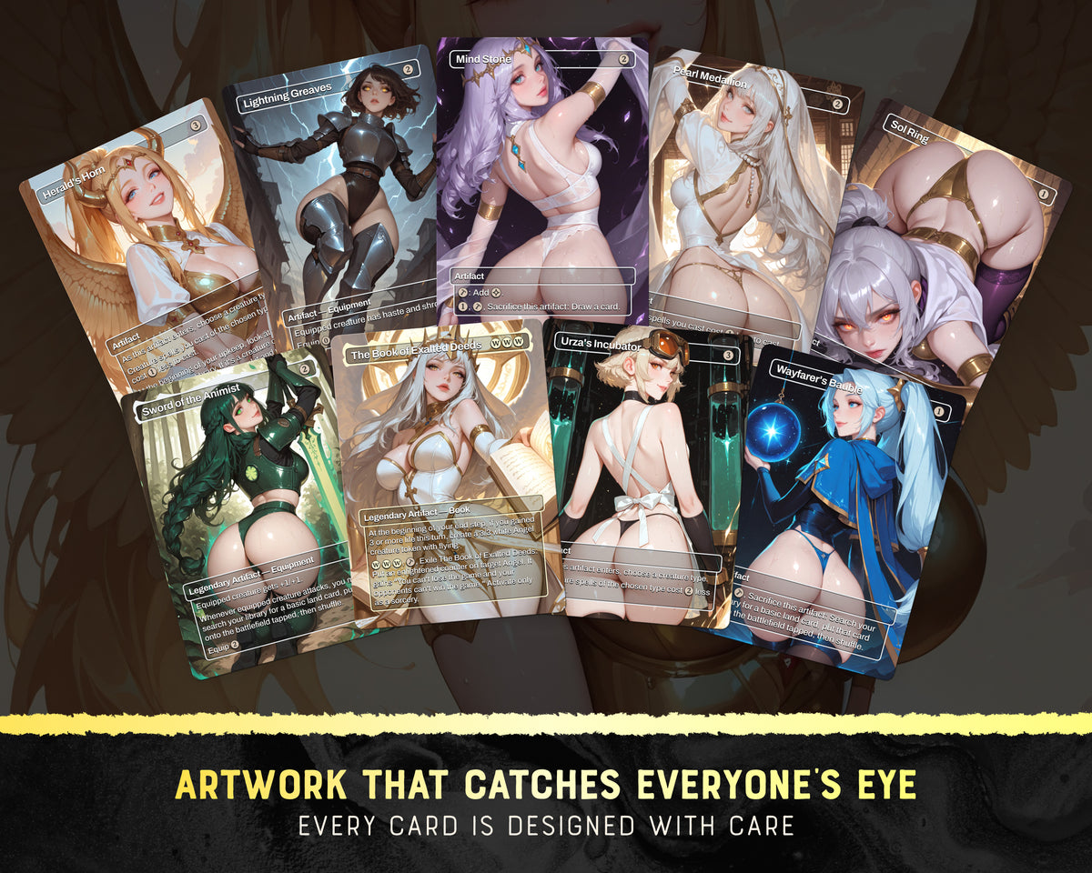 Angels Tribal waifu Commander proxy deck, presentation 10