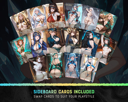 Arcades Defenders Arcades waifu Commander proxy deck, presentation 05