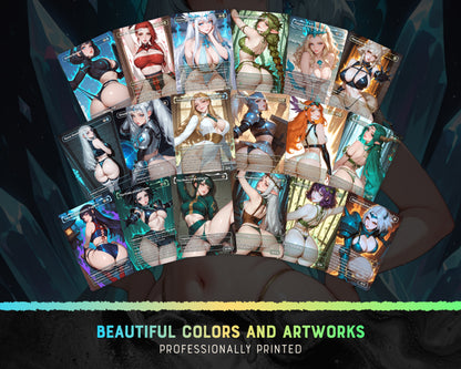 Arcades Defenders Arcades waifu Commander proxy deck, presentation 06