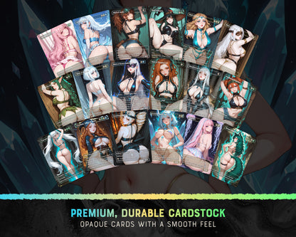 Arcades Defenders Arcades waifu Commander proxy deck, presentation 07