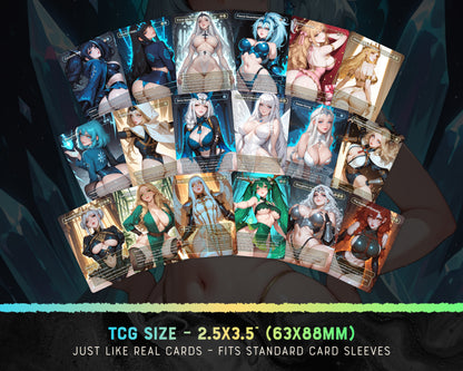 Arcades Defenders Arcades waifu Commander proxy deck, presentation 09