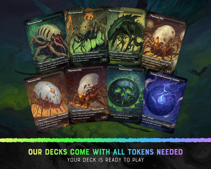 Atraxa Infect fantasy Commander proxy deck, presentation 04