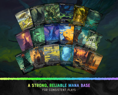 Atraxa Infect fantasy Commander proxy deck, presentation 12