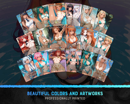 Beach Waifus Jodah waifu Commander proxy deck, presentation 06