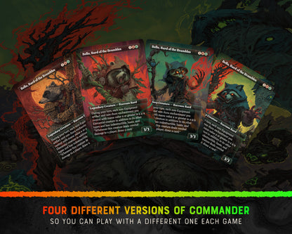 Bello Enchantments fantasy Commander proxy deck, presentation 03