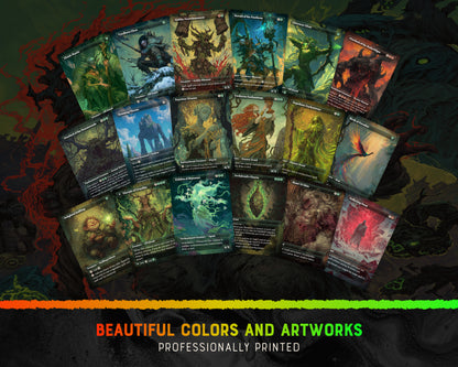 Bello Enchantments fantasy Commander proxy deck, presentation 06