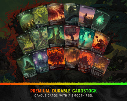 Bello Enchantments fantasy Commander proxy deck, presentation 07