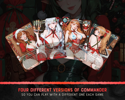 Christmas Bakery waifu Commander proxy deck, presentation 03