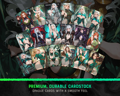 Elf Tribal waifu Commander proxy deck, presentation 07