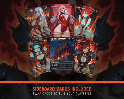 Goblin Tribal waifu Commander proxy deck, presentation 05