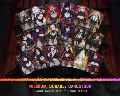 Goth Queens waifu Commander proxy deck, presentation 07