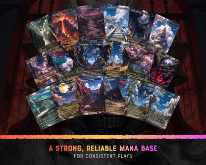 Goth Queens waifu Commander proxy deck, presentation 12