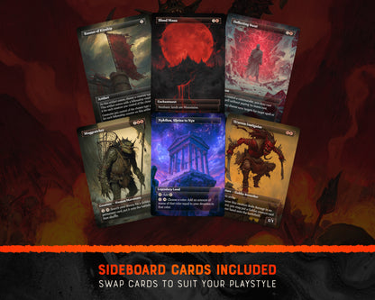 Krenko Goblins fantasy Commander proxy deck, presentation 05
