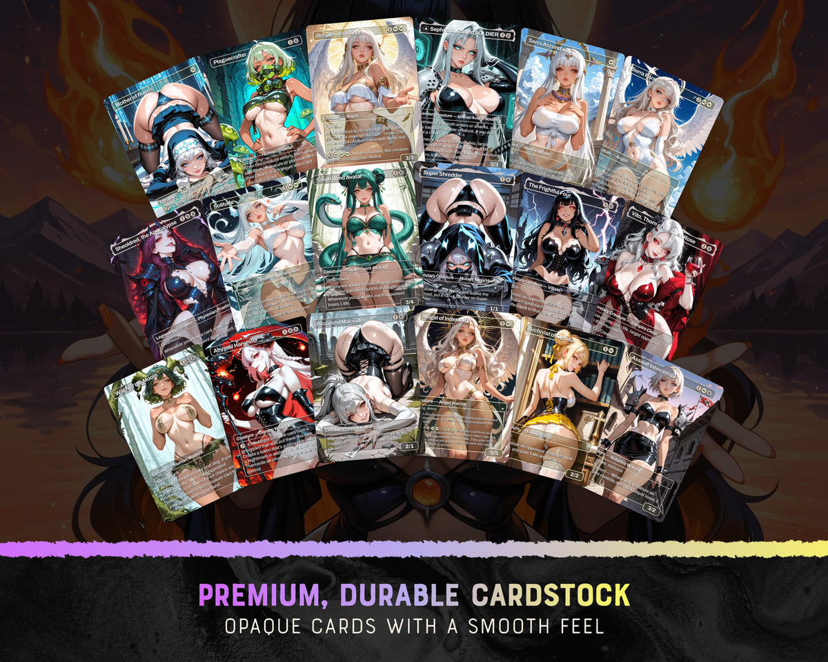 Liesa Twilight waifu Commander proxy deck, presentation 07