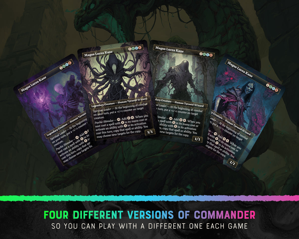 Lucea Kane Swarm fantasy Commander proxy deck, presentation 03