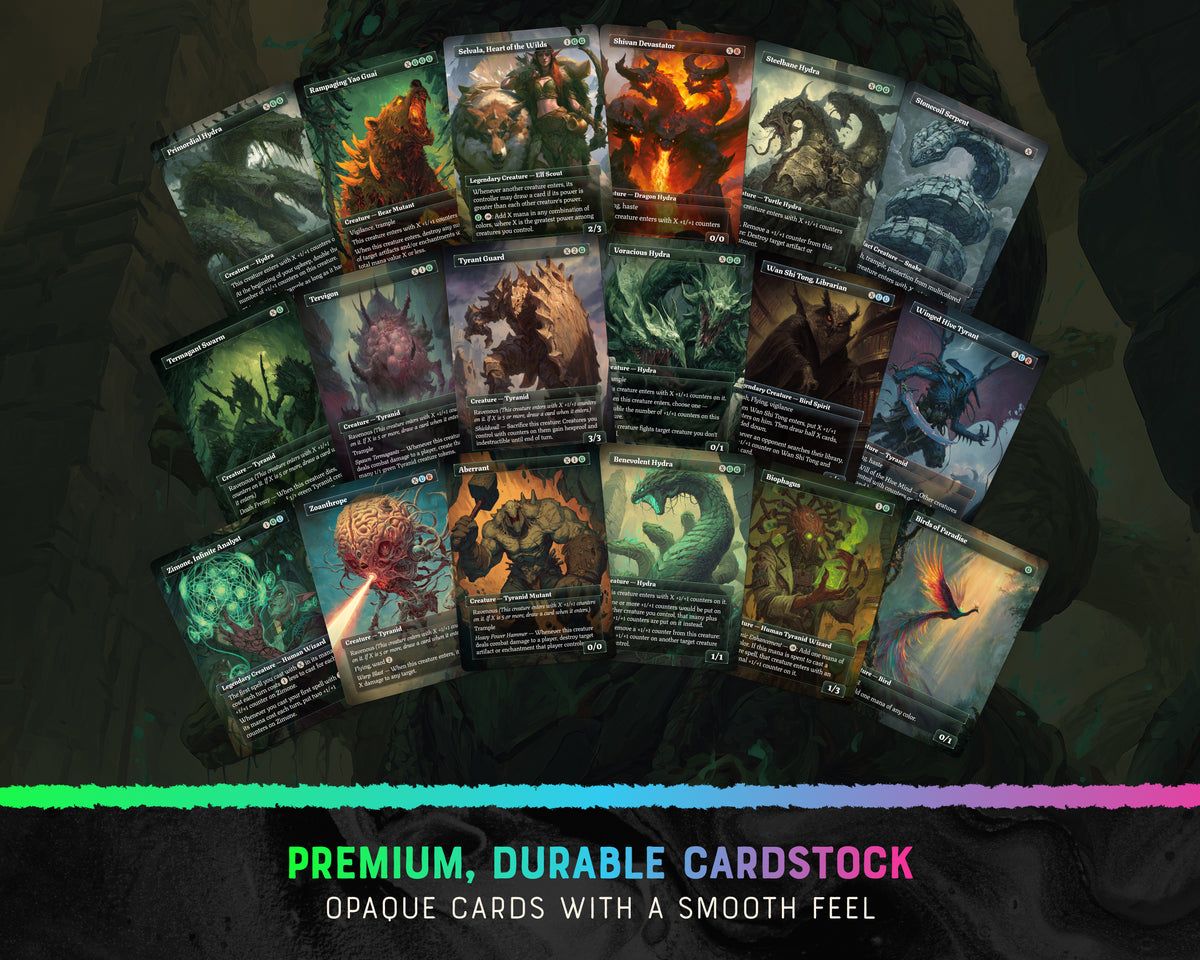Lucea Kane Swarm fantasy Commander proxy deck, presentation 07