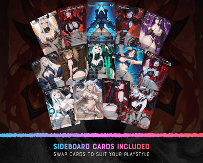 Queen Sauron waifu Commander proxy deck, presentation 05