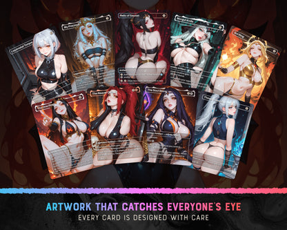 Queen Sauron waifu Commander proxy deck, presentation 10
