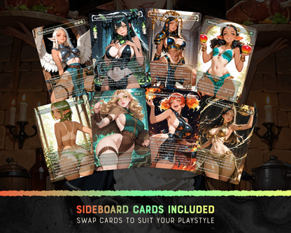 Rocco Street Chefs waifu Commander proxy deck, presentation 05