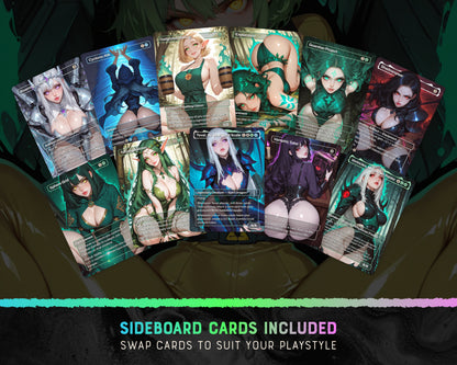 Radiation Queens waifu Commander proxy deck, presentation 05