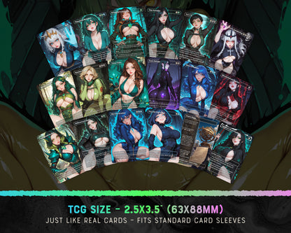Radiation Queens waifu Commander proxy deck, presentation 09