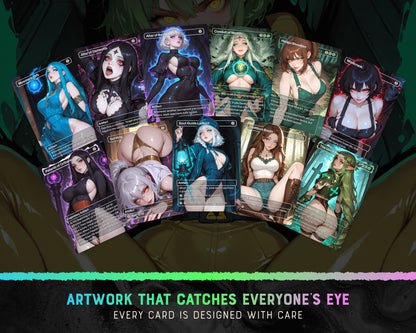 Radiation Queens waifu Commander proxy deck, presentation 10
