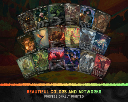 Rocco Food Engine fantasy Commander proxy deck, presentation 06