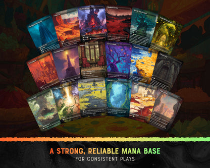 Rocco Food Engine fantasy Commander proxy deck, presentation 12