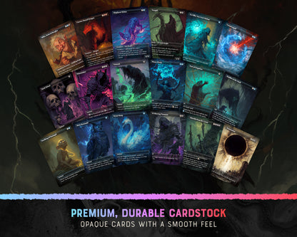 Shadow of Mordor fantasy Commander proxy deck, presentation 07