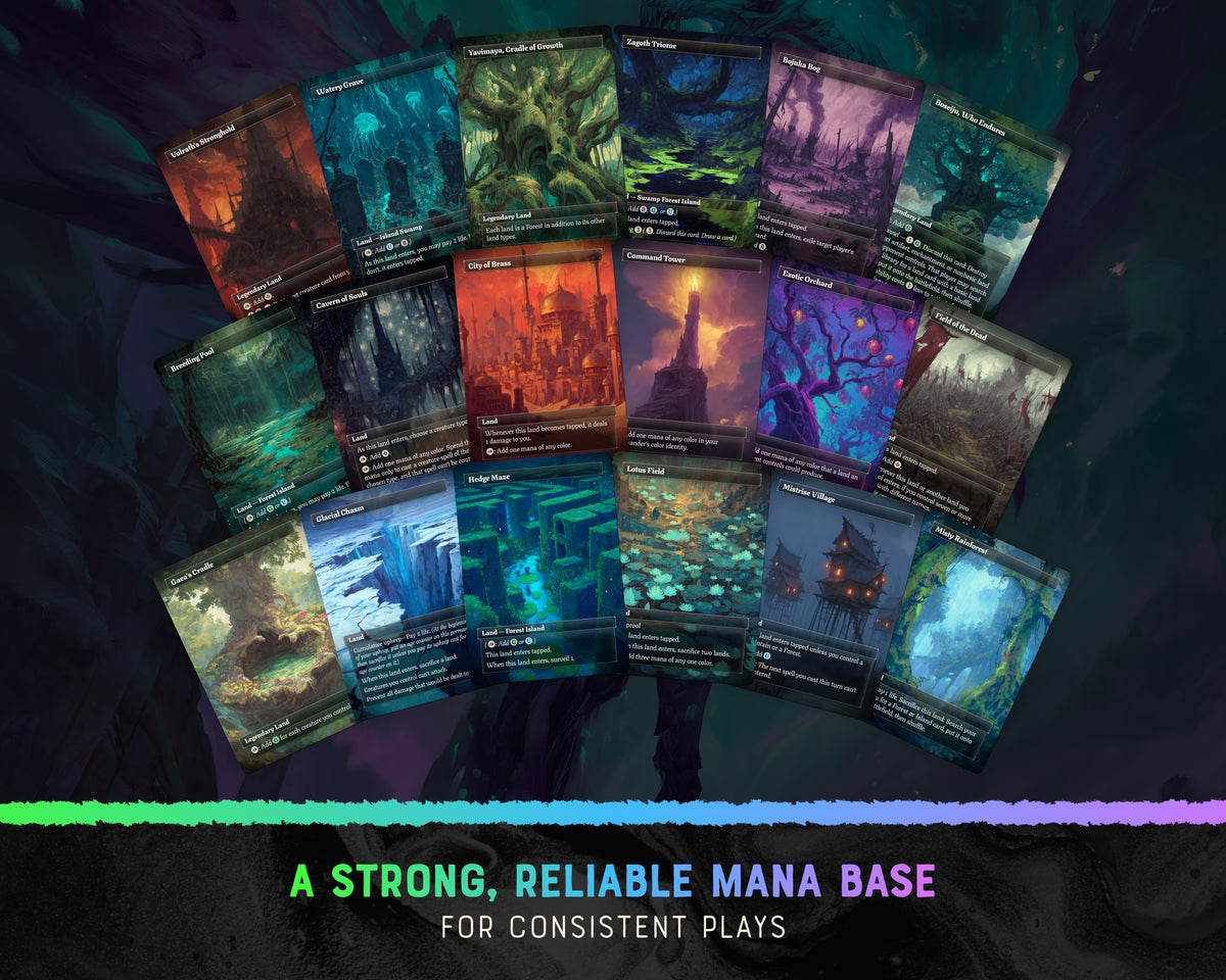 Teval Graveyard fantasy Commander proxy deck, presentation 12