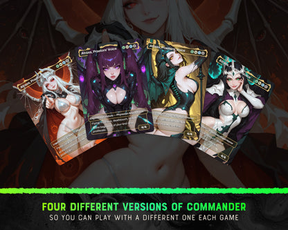 Toxic Queens Atraxa waifu Commander proxy deck, presentation 03