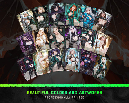 Toxic Queens Atraxa waifu Commander proxy deck, presentation 06