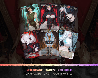 Vampire Tribal waifu Commander proxy deck, presentation 05