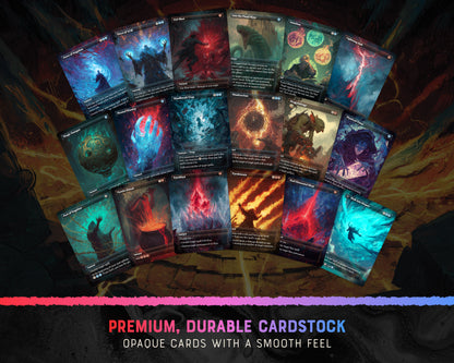 Vivi Storm fantasy Commander proxy deck, presentation 07