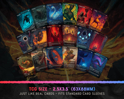 Vivi Storm fantasy Commander proxy deck, presentation 09