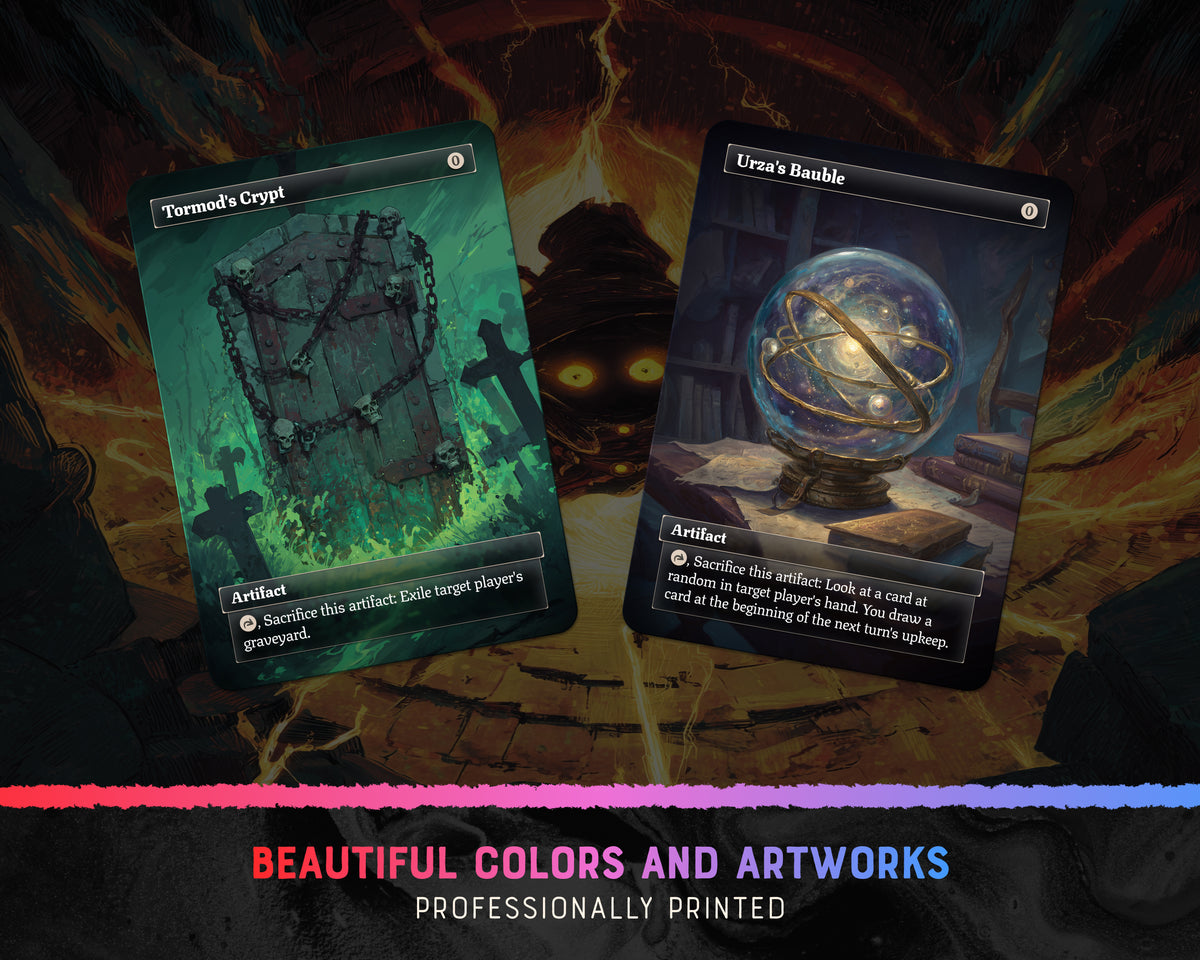 Vivi Storm fantasy Commander proxy deck, presentation 10 – extra 01