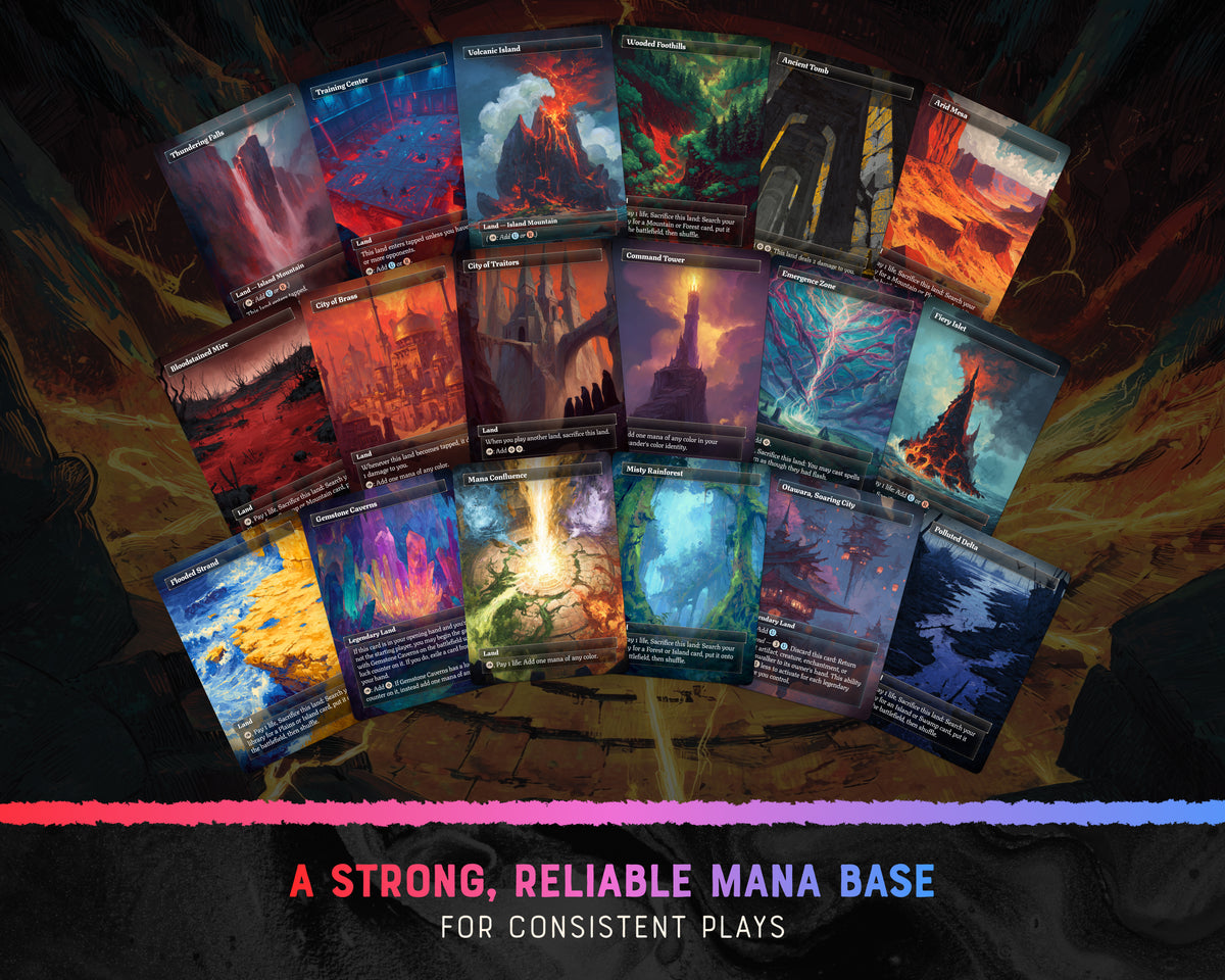 Vivi Storm fantasy Commander proxy deck, presentation 12