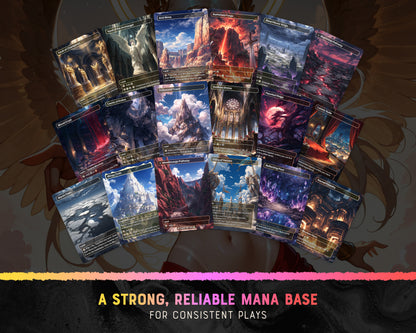 War Maidens waifu Commander proxy deck, presentation 12