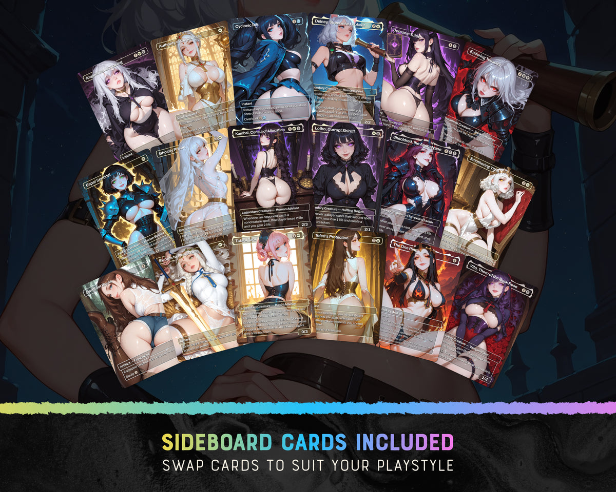 Y'shtola Kitties waifu Commander proxy deck, presentation 05