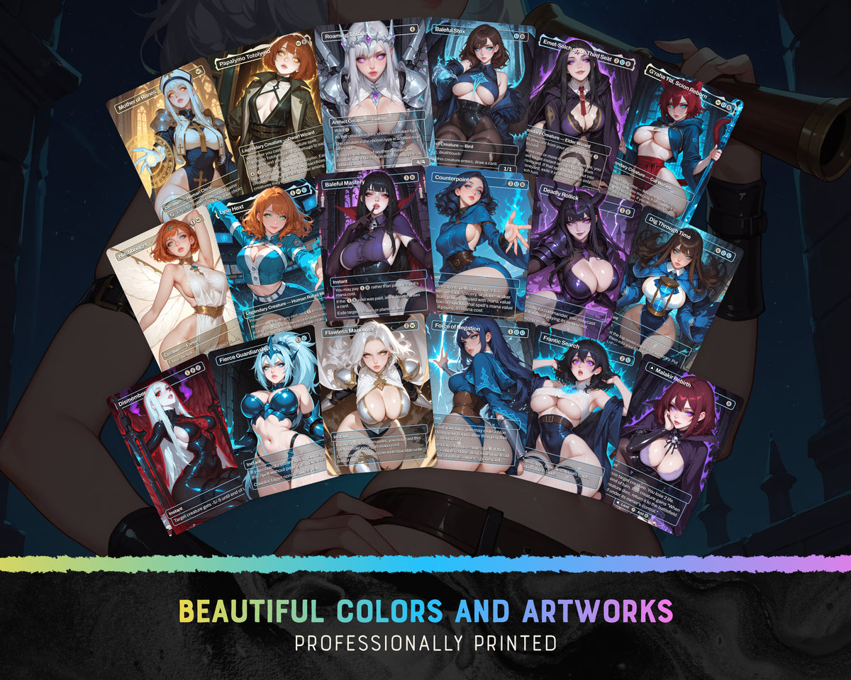 Y'shtola Kitties waifu Commander proxy deck, presentation 06