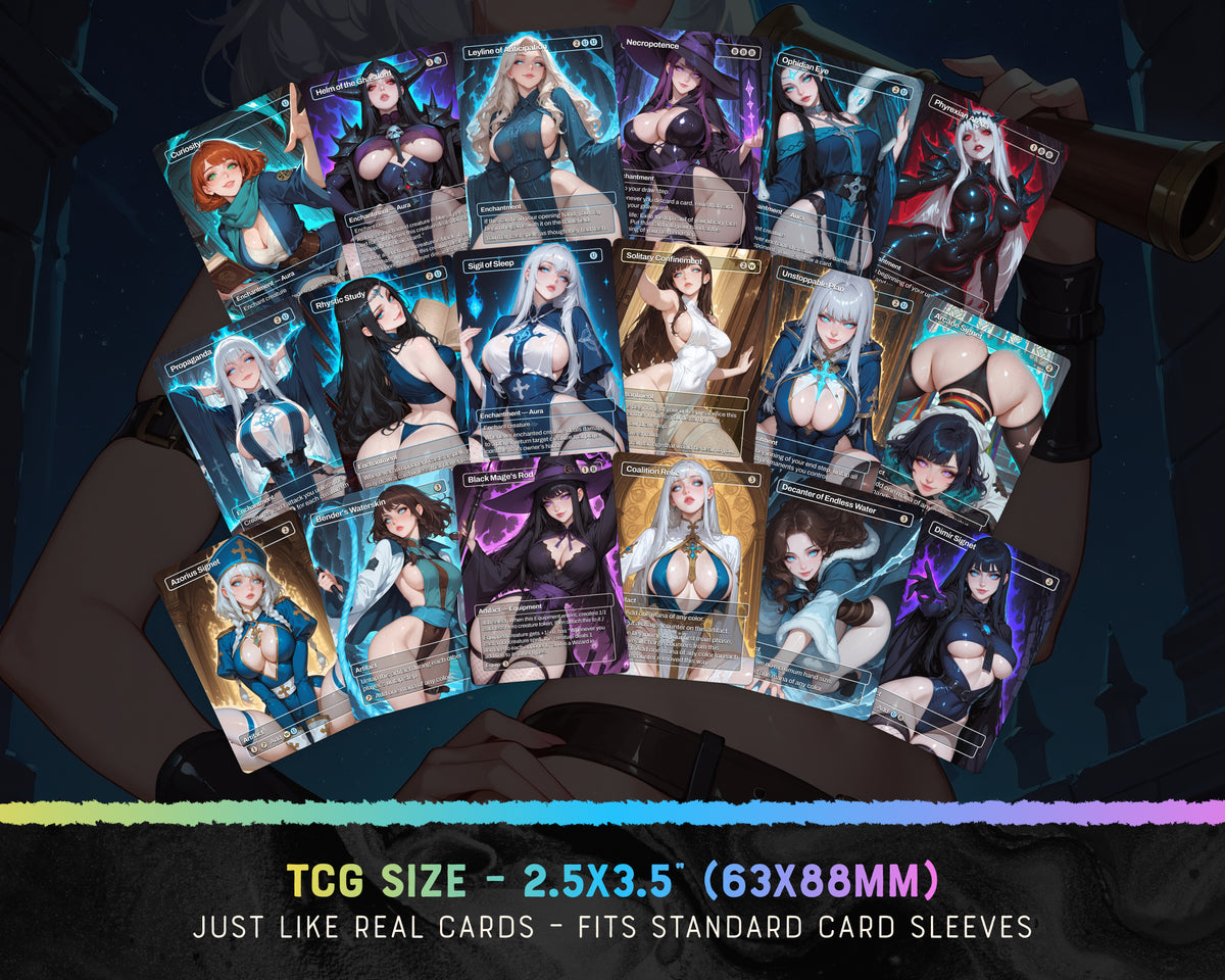 Y'shtola Kitties waifu Commander proxy deck, presentation 09