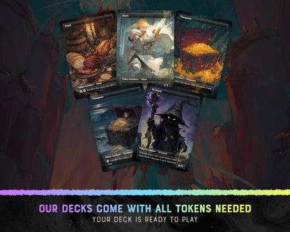 Y'shtola Spellslinger fantasy Commander proxy deck, presentation 04