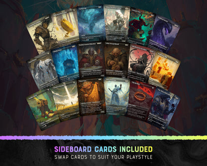 Y'shtola Spellslinger fantasy Commander proxy deck, presentation 05