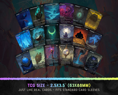 Y'shtola Spellslinger fantasy Commander proxy deck, presentation 09