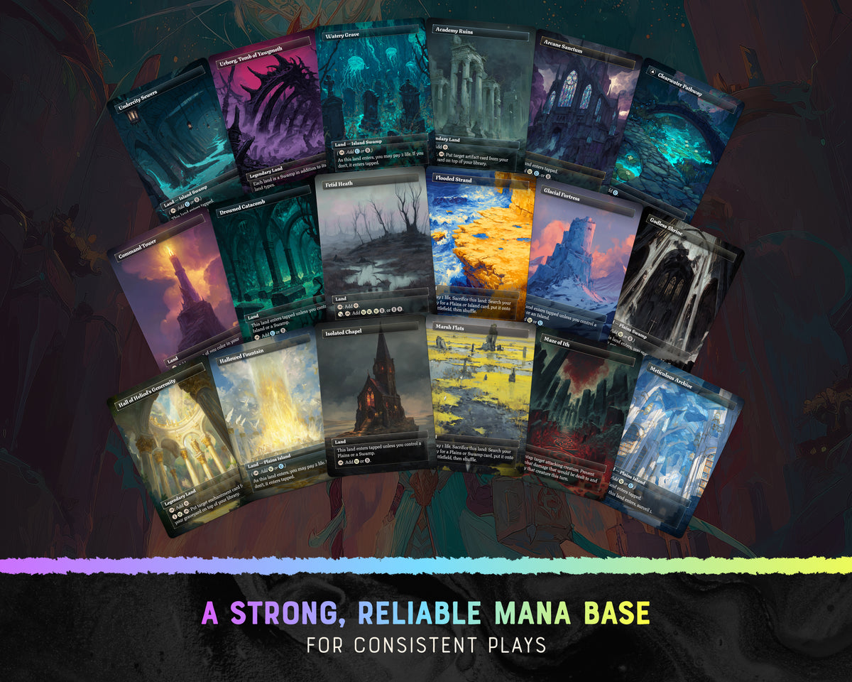 Y'shtola Spellslinger fantasy Commander proxy deck, presentation 12