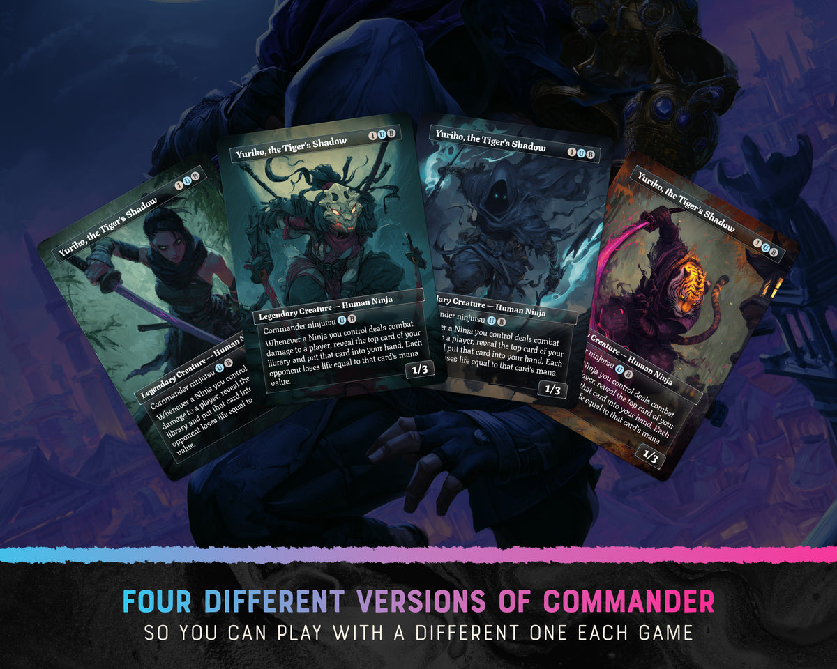 Yuriko Ninjas fantasy Commander proxy deck, presentation 03