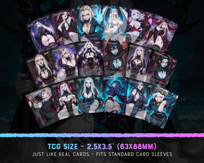 Zombie Tribal waifu Commander proxy deck, presentation 09