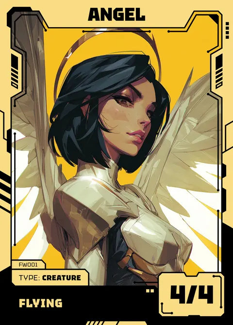 Angel — Future Wave custom card design by TokenFella