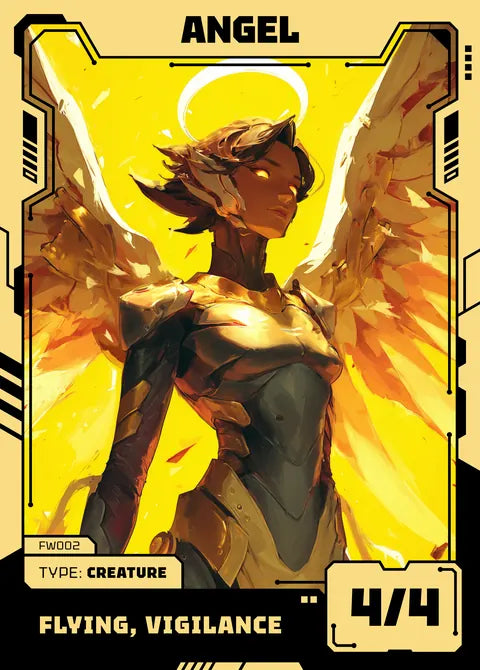 Angel — Future Wave custom card design by TokenFella